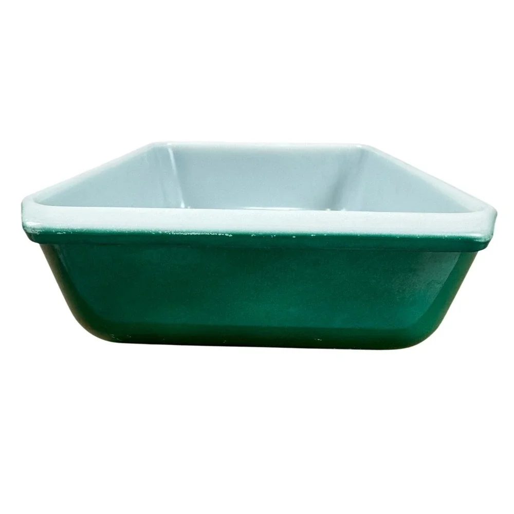 Pyrex 575-B Green Wheat Hospitality Promotional Space Saver 2 QT Casserole Lid